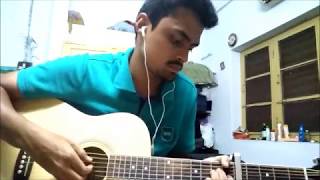 Video thumbnail of "Enga Pona Raasa - Maryaan - Exploring - Guitar chords and accents"