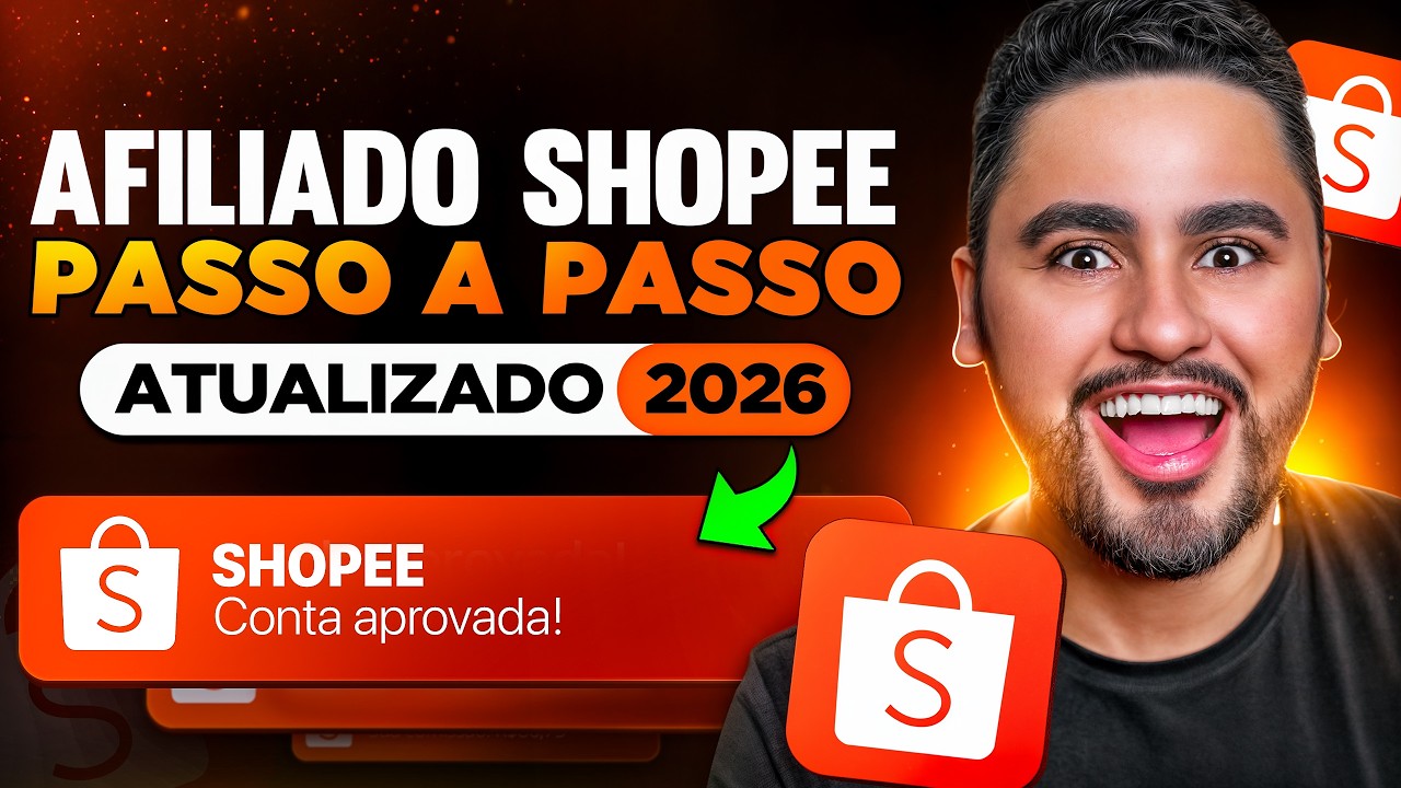 AFILIADO SHOPEE: PASSO A PASSO PARA SE TORNAR AFILIADO DA SHOPEE DO ...