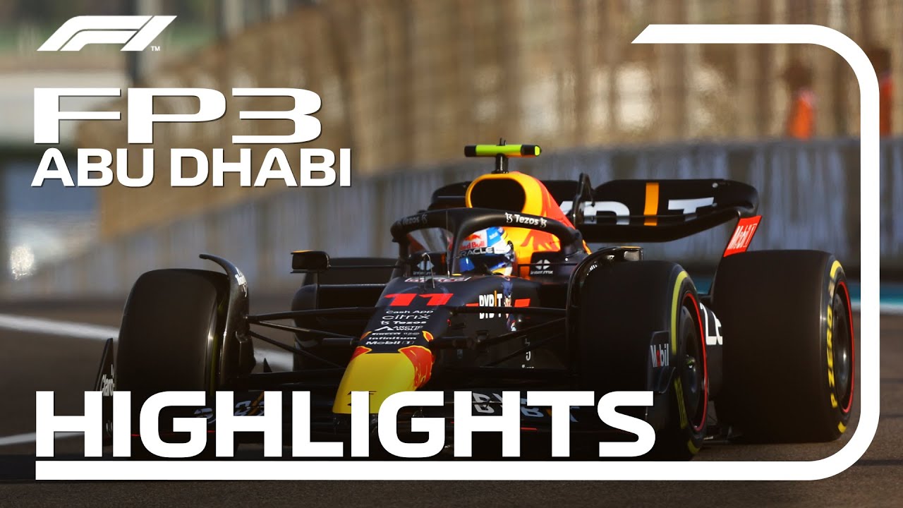 FP3 Highlights 2022 Abu Dhabi Grand Prix
