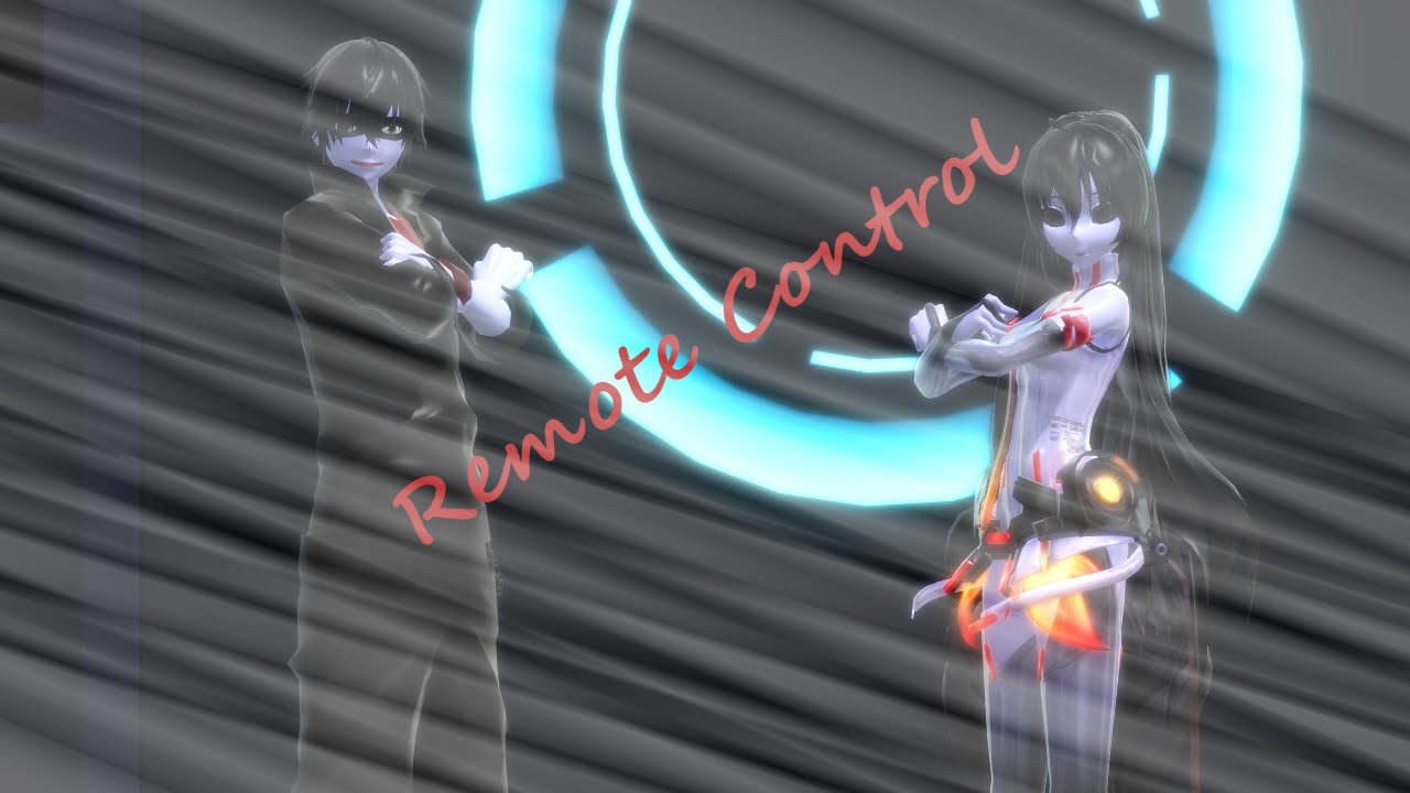 【MMD X Creeepypasta】Remote control【Jeff the killer X Jane the killer】
