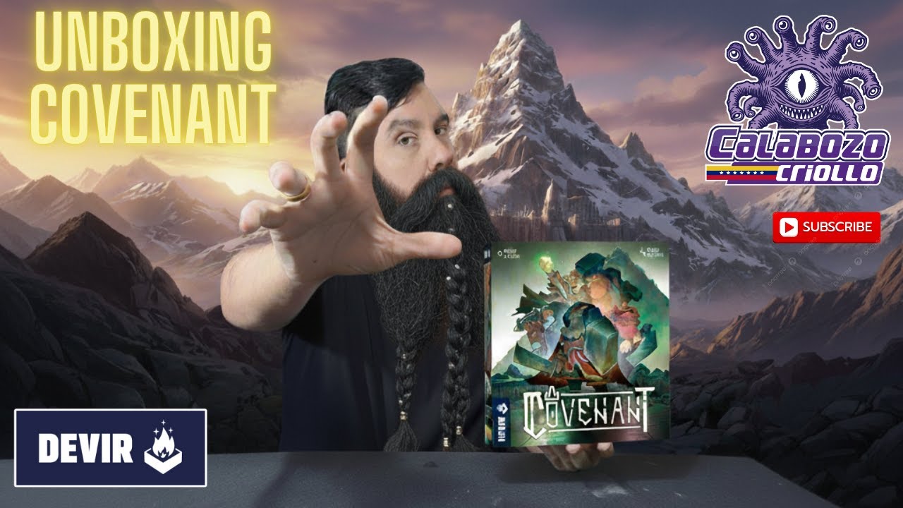 👑⛰️⛏️Conoce COVENANT el eurogame de dwarves⛏️⛰️👑