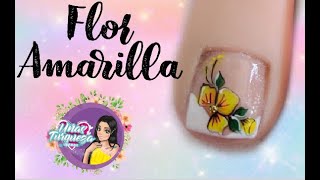 Uñas Turqueza/Diseño de uñas de Salón Flores ♥  - Salon Nail art