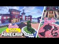 Barbie Life in the Dream House | Minecraft Time Lapse | musme