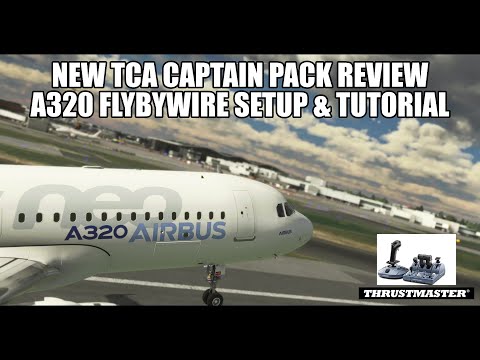 New Thrustmaster Airbus Captains Pack - Full Setup & FlyByWire A320 Tutorial