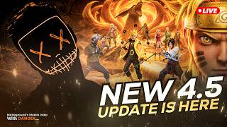 NEW NARUTO UPDATE IS HERE | 4.5 UPDATE BGMI | BGMI LIVE screenshot 2