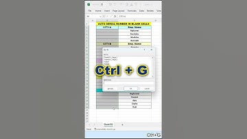 AUTO SERIAL NUMBER IN BLANK CELLS  #excel #computerexcel #microsoftoffice #tellingtube