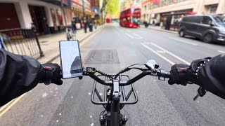My First Time Delivering On A Cargo E-bike - Early Morning Parcel Dash In Central London! by London Eats  55,325 views 12 days ago 19 minutes
