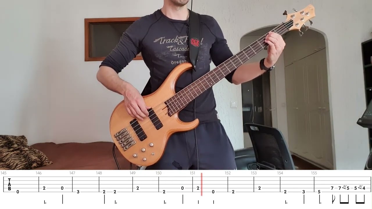 Star One - Digital Rain Bass Cover With Tabs