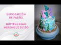 Decoración de Pastel con Buttercream Merengue | Dulce Becca