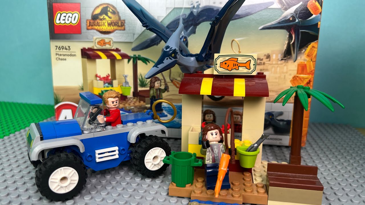 Lego Jurassic World Погоня за птеранодоном 76943 