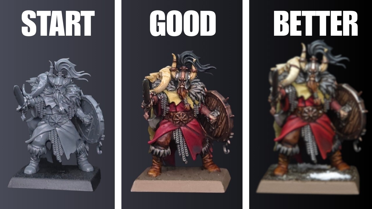 Подготовьте Chaos Marauders к настольной игре, а затем улучшите их!