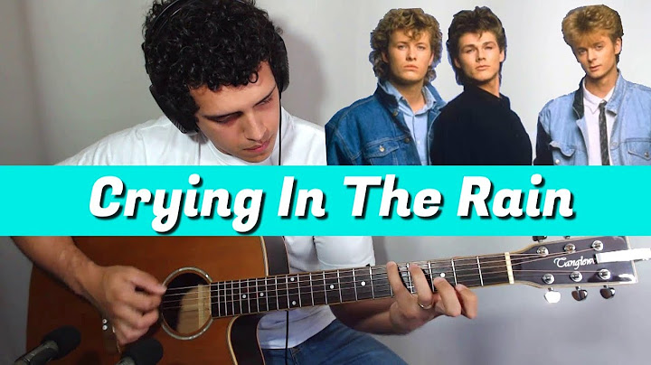Crying in the Rain Guitar version - Guitar performance video thumbnail