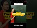 Power vs Exponent vs Radical | CBSE Class10 Math| Number System | Math Wali Class #numbersystem
