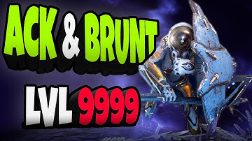 Ultimate Incarnon Ack & Brunt Build Guide for Level 9999 [Warframe]