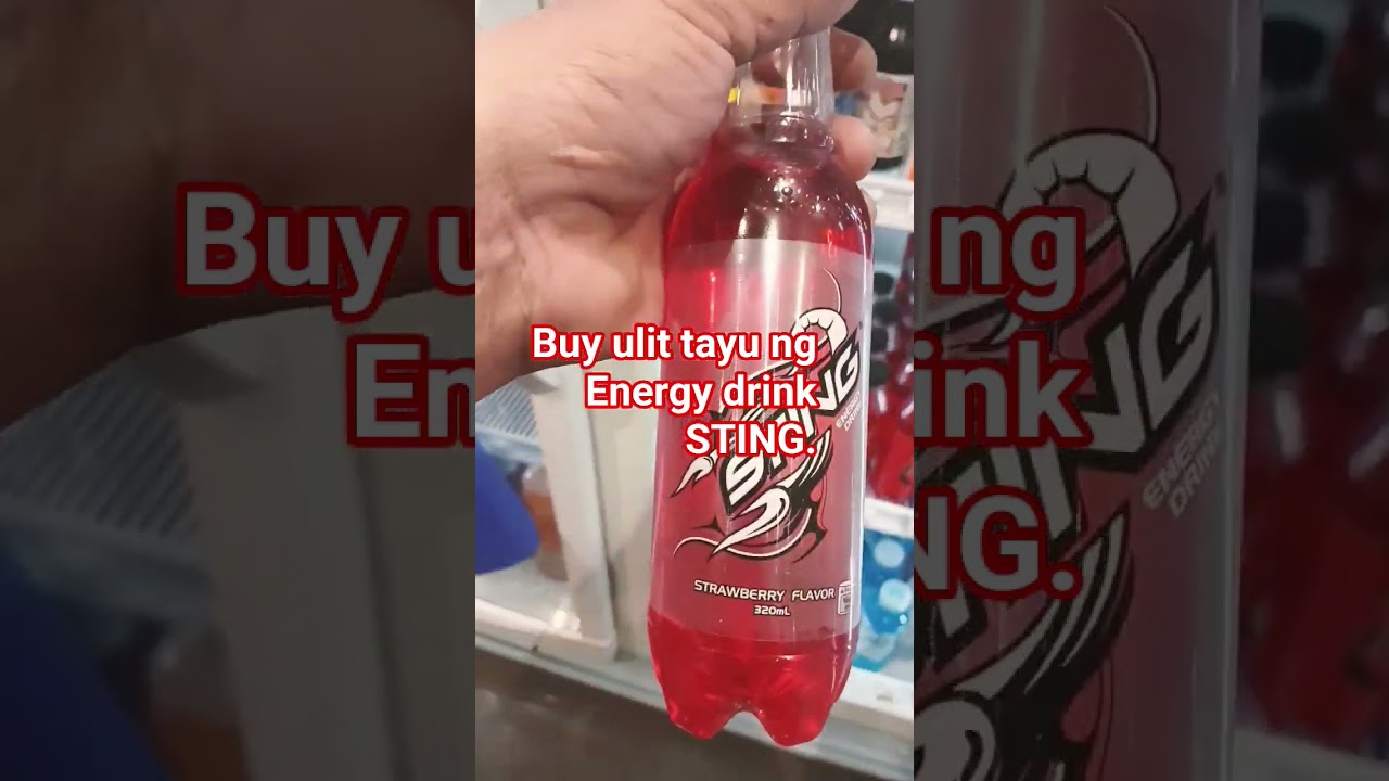 STING ENERGY DRINK  BUY TAU