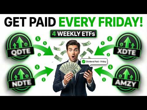 4 ETFs That Pay You Every Friday - Weekly Dividend Growth ETFs
