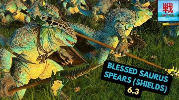Are Blessed Saurus Spears (Shields) Any Good in Patch 6.3? - Lizardmen Unit Focus