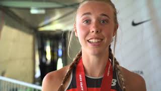 USA U20 800m Runner-Up Allison Ince Was Happy With How Her Race Shook Out