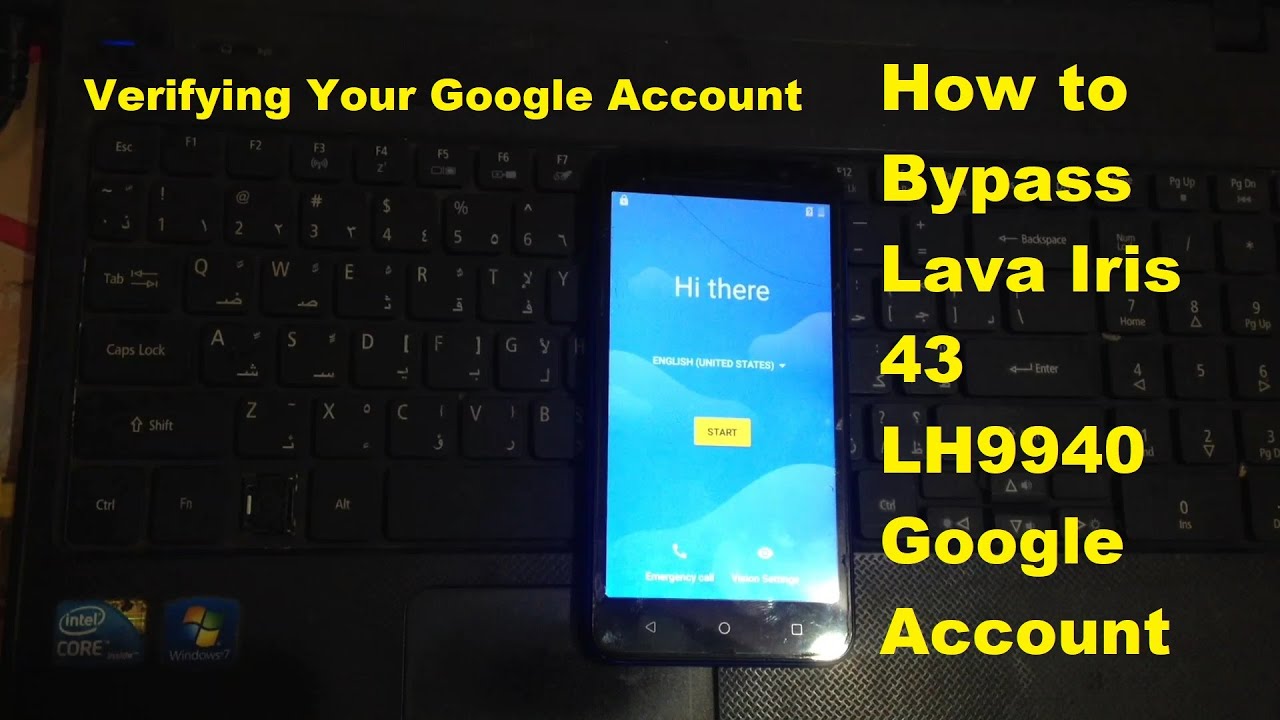 How to bypass Lava  Iris 43 Lava 9940  google account