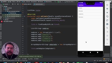 15 Uso de ListView Parte 1 Tutorial Programación Android