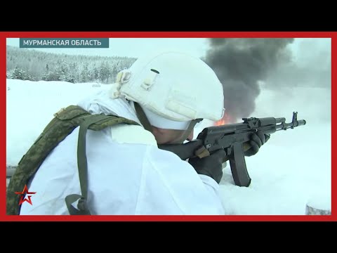 Арктические гвоздики: мотострелки прошли огневую подготовку в условиях экстремального мороза