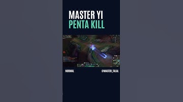 Master Yi Epic Pentakill in Normal Game - League of Legends #shorts