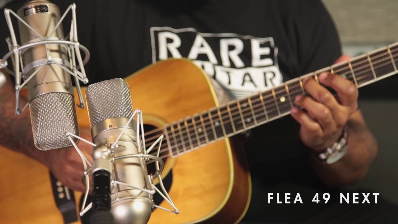 Flea 49 Next Acoustic Guitar Mic Shootout YouTube