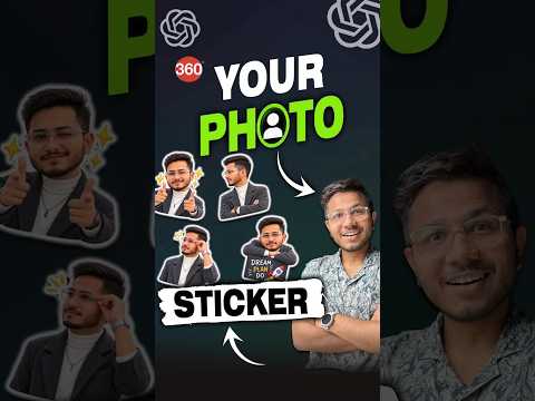 Chatgpt Sticker Maker Update #chatgpt #chatgpt4 #chatgptprompts #sticker #stickermaker #howto #tips