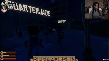 Corpse calling Valkyrae by her real name while playing raft!