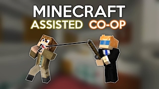 Minecraft: Assisted Co-op Puzzle Map (Full Playthrough)