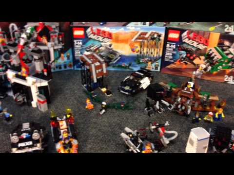 YouTube thumbnail: All 13 boxed LEGO Movie Sets (First Wave) - Which is your favorite?