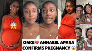 Sad! Nollywood Teen Actress Annabel Apara Breaks Silence Over Pregnancy News With Actor Kenzy