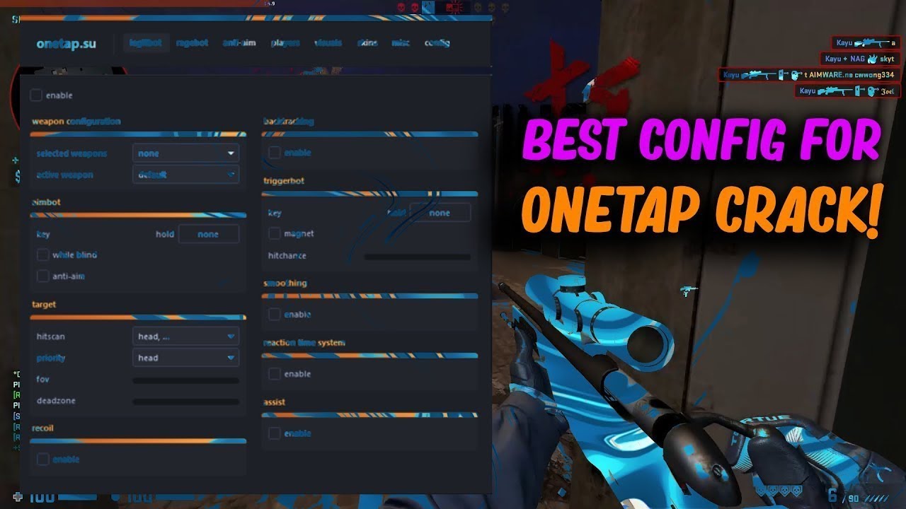 Good Paid Config For Otc V3 (Tapping Neverlose,Gamesense)