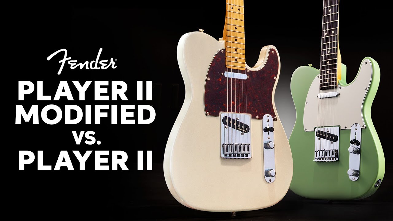 NEW Fender Player II Modified vs. Player II Compared