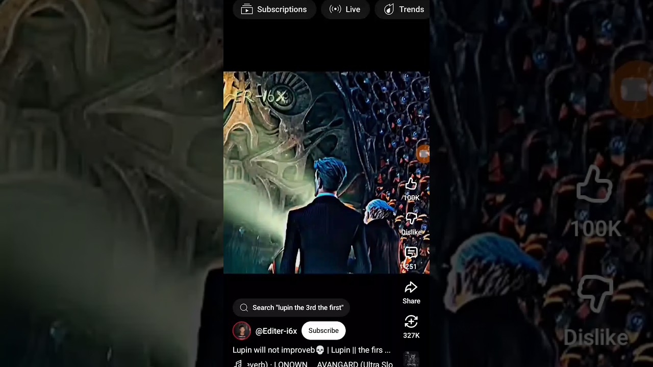 lupin well not improveb 👽☠️ lupin the frist