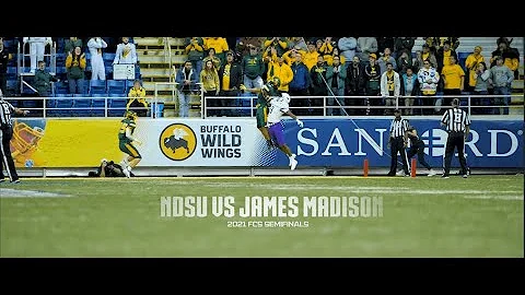 NDSU Football: 2021 FCS Semifinal vs JMU Recap Hig...