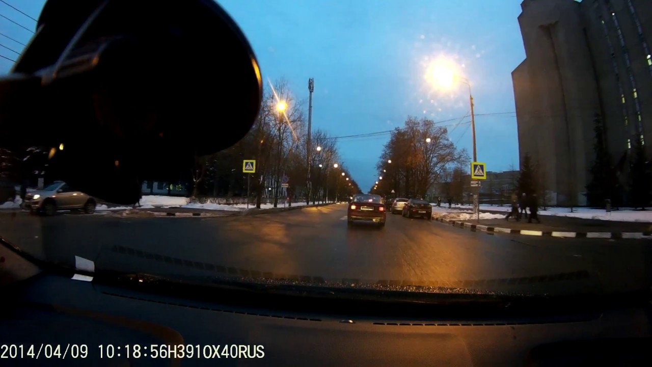 Первое автомобильное дтп