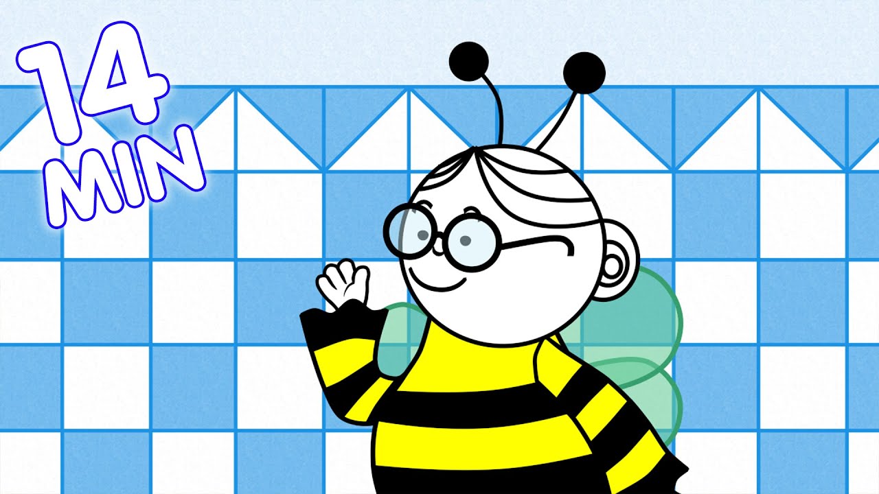 Bogyó és Babóca - Egy nap az óvodában, A sárga katica, Gömbi tornya ▶ 3 teljes epizód | 14 perc