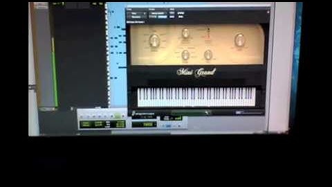 G minor waltz with Pro Tools Mini Grand