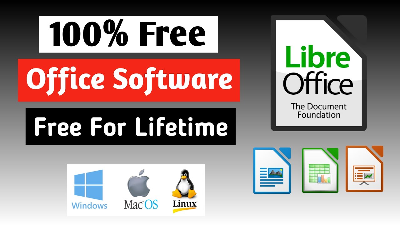 Libre Office | 100% Free Office Software For PC and Laptop - YouTube