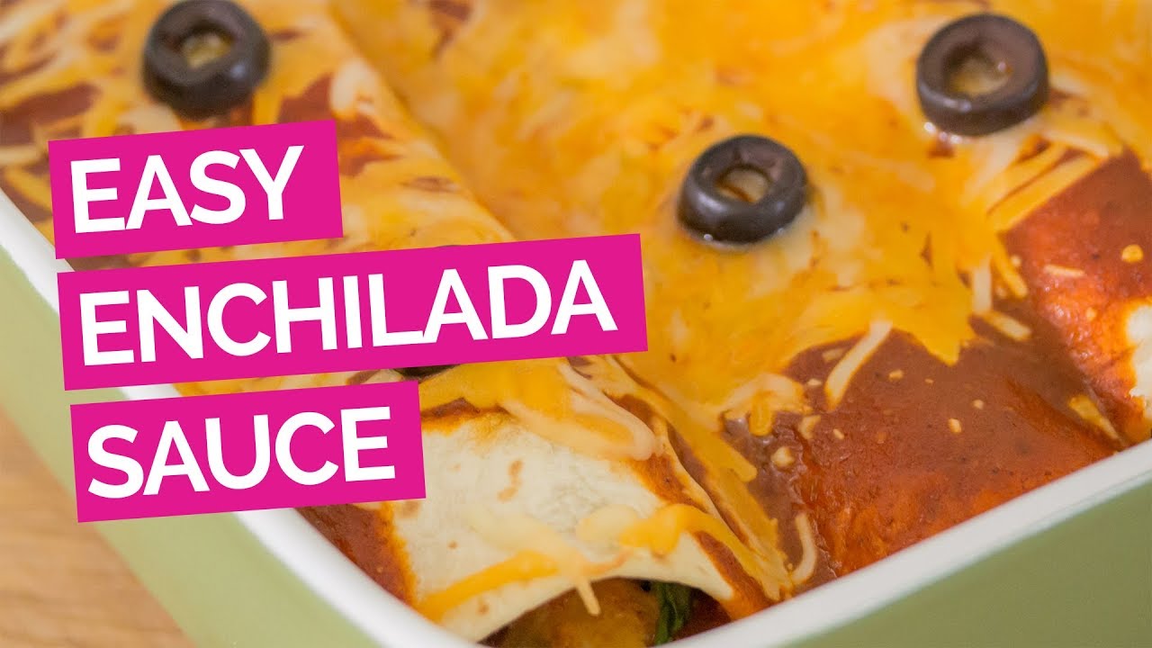 Easy Enchilada Sauce Recipe YouTube