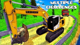 Heavy Excavator Crane Simulator 2019 - City Construction Vehicles - Android Gameplay screenshot 5