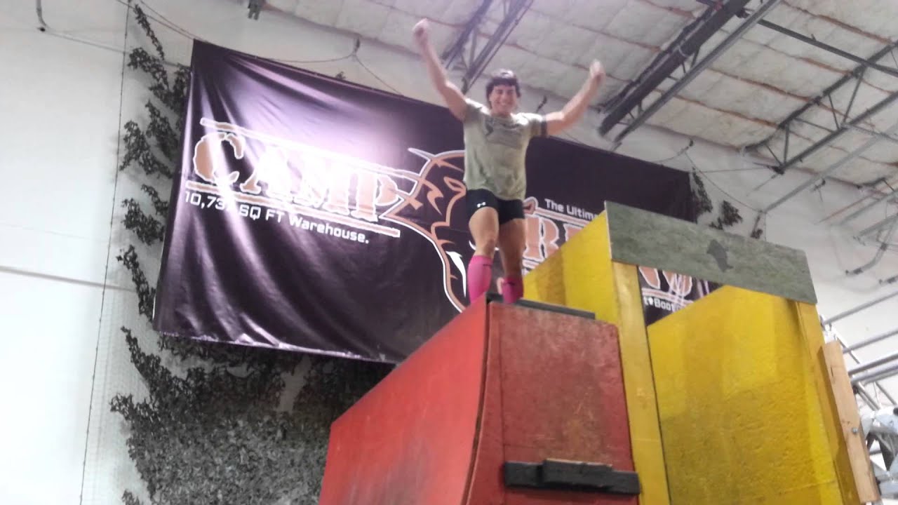 Conquering Everest at Camp Rhino Bootcamp Games.