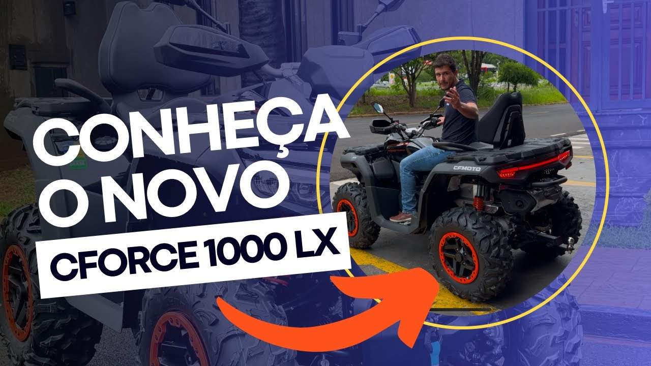 CFORCE 1000 LX o novo lançamento da CFMOTO já em mãos !