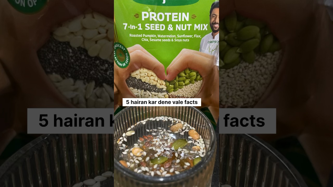 Mix seeds khane ka sahi tarika or fhayda Jane 🙏🏻 