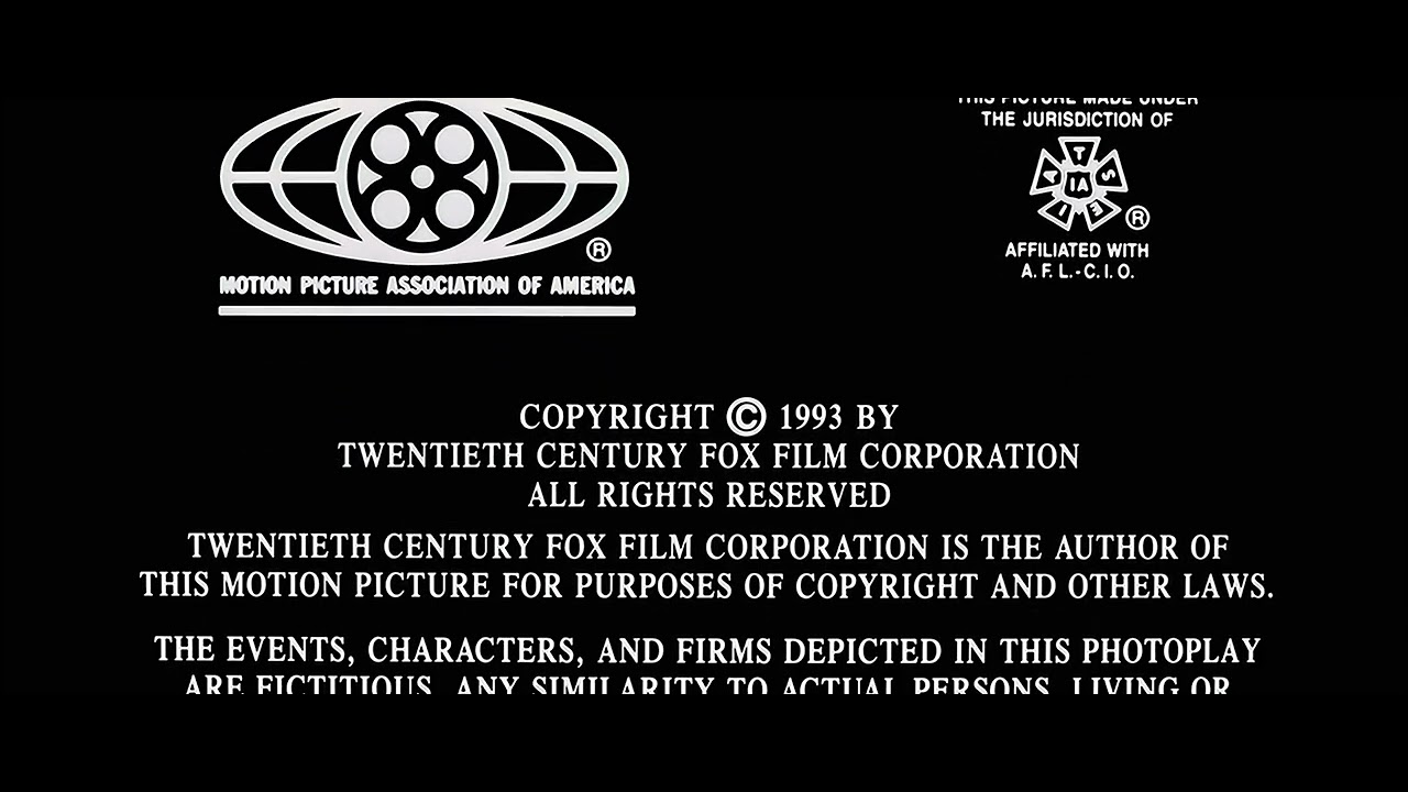 Produced and Released by Twentieth Century Fox (Mrs. Doubtfire, 1993)