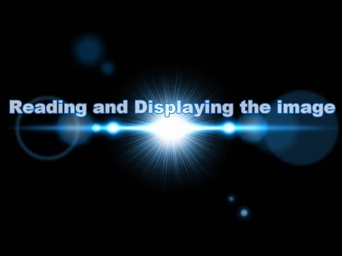 2 - Reading and displaying the image