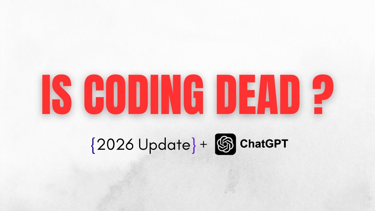 Is Coding DEAD? OpenAI Chairman’s Brutal Warning (March 2026) - YouTube