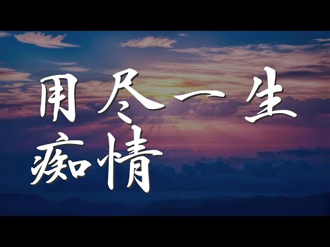 用盡一生癡情 - 黑龍『誰陪我看細水長流』【動態歌詞Lyrics】