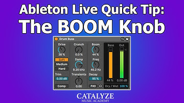Ableton Live Quick Tip: The Boom Knob